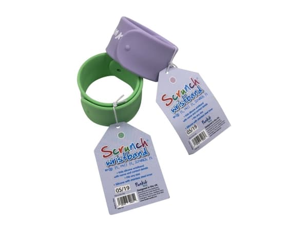Scrunch-wristband - lyslilla