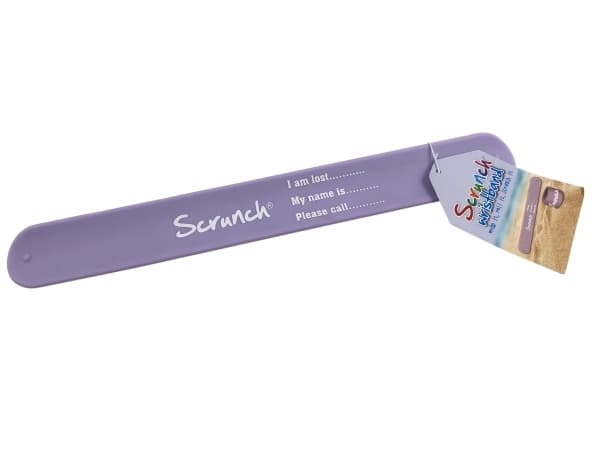 Scrunch-wristband - lyslilla