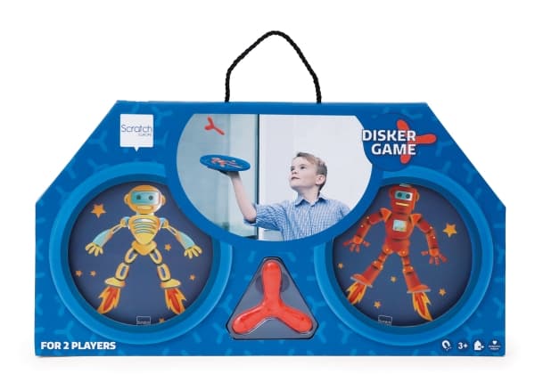 Kastespil med propel - robot