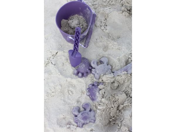 Scrunch-bucket - mørkelilla