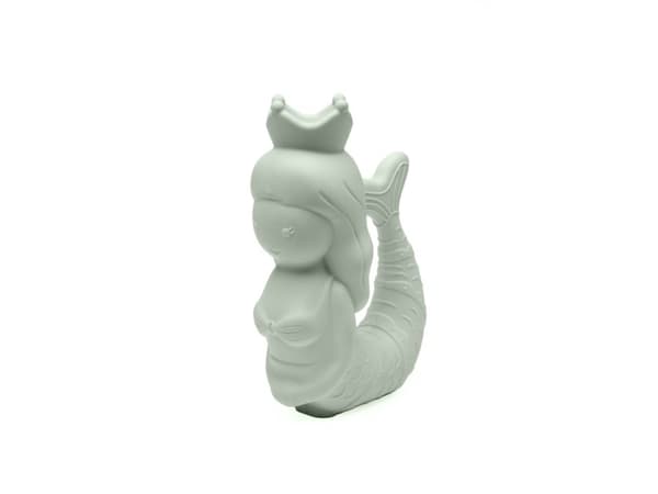 Scrunch-memaid - støvet grøn