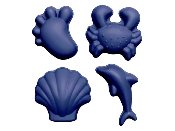 Scrunch-moulds - midnatsblå