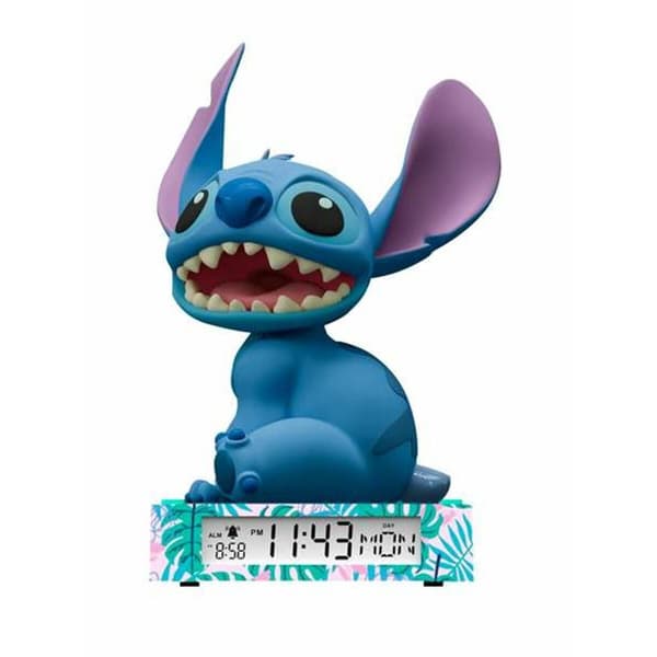 Vækkeur Stitch Lys Dato