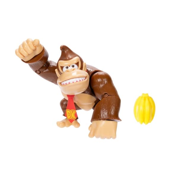 JAKKS Pacific Donkey Kong 4 tommer figur Donkey Kong med bananer