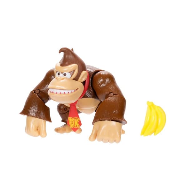 JAKKS Pacific Donkey Kong 4 tommer figur Donkey Kong med bananer