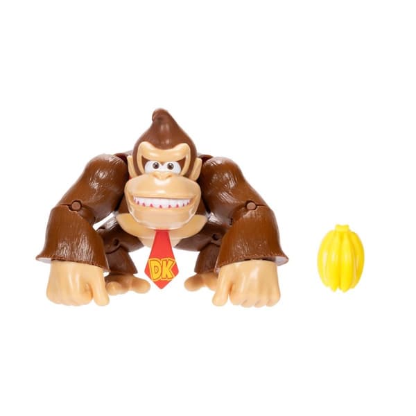 JAKKS Pacific Donkey Kong 4 tommer figur Donkey Kong med bananer