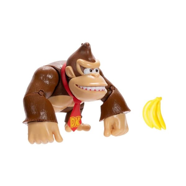 JAKKS Pacific Donkey Kong 4 tommer figur Donkey Kong med bananer