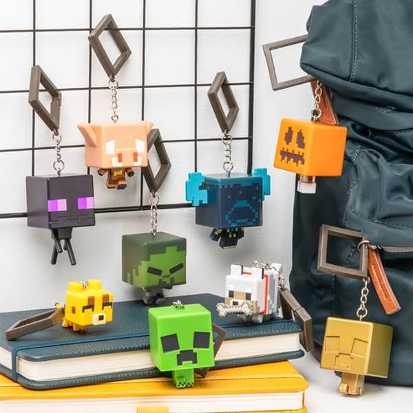 Paladone Minecraft-ryggsekkbuddies serie 3 (assortert)