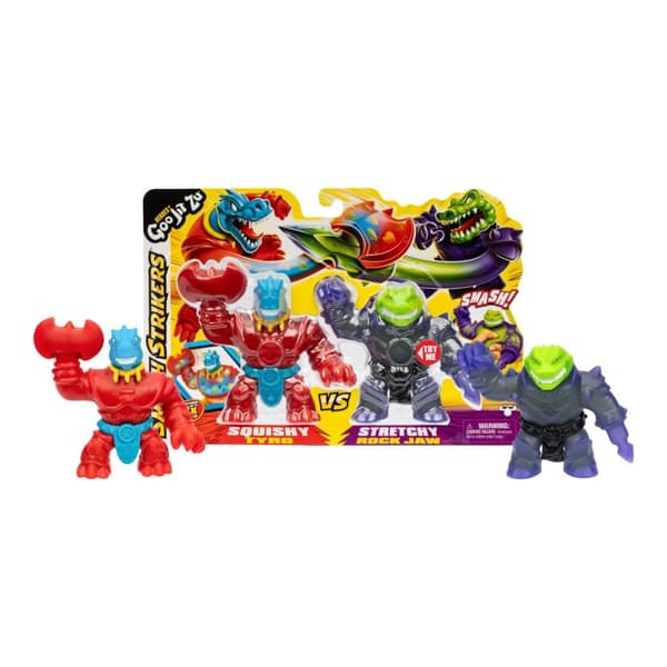 Goo Jit Zu Smash Strikers Tyro vs Rock Jaw - (42804)