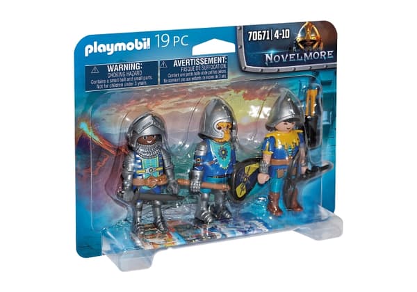 Playmobil Novelmore - Sett med 3 Novelmore-riddere (70671)