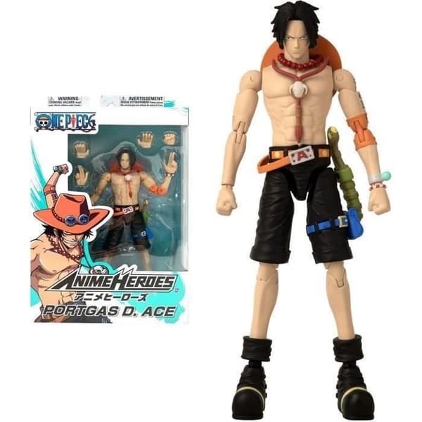 Portgas D. Ess-figur 17 cm - Bandai - Anime Heroes - One Piece