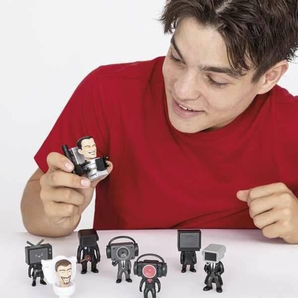 Action Figurer Skibidi Toilet Mini Mystery