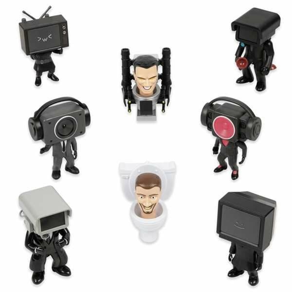 Action Figurer Skibidi Toilet Mini Mystery