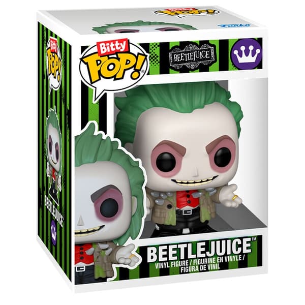 Bitty POP figure Town Beetlejuice Dante's Inferno Room