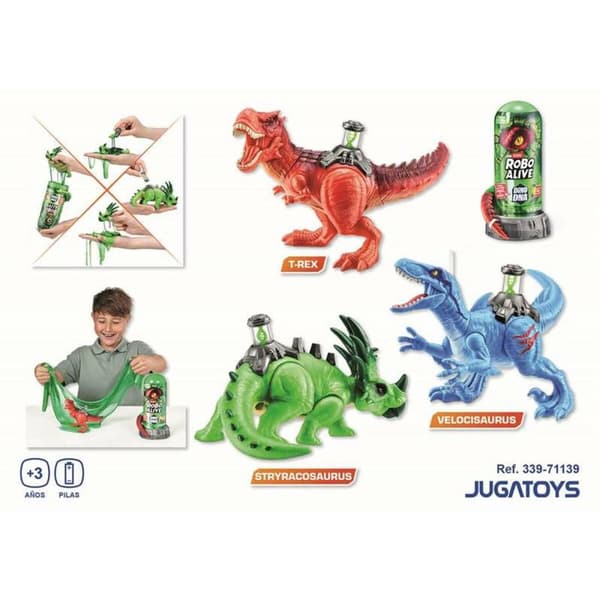 Actionfigurer Zuru Robo Alive Dino Dna