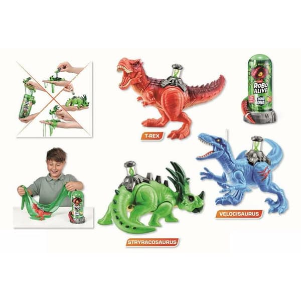 Actionfigurer Zuru Robo Alive Dino Dna