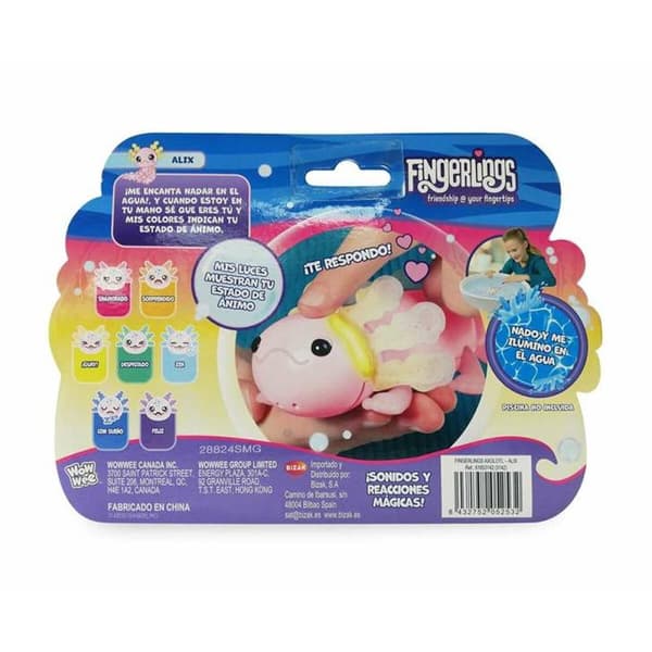 Action Figurer Bizak Fingerlings Axolotl