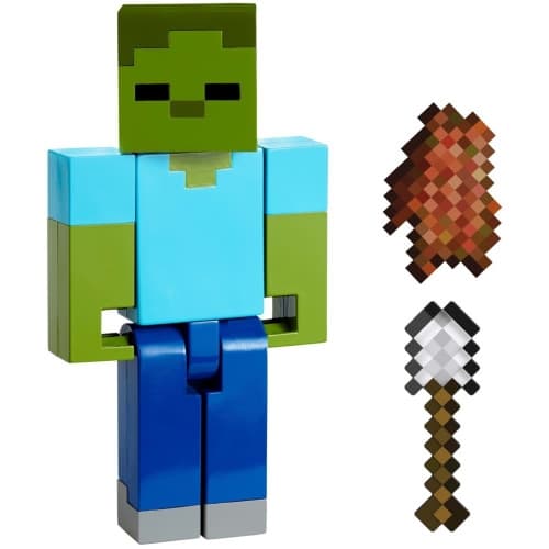 Minecraft - Biome Builds - 8cm Figure - Zombie  (JCN44)