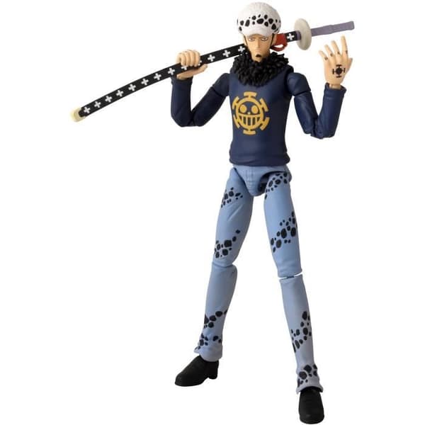 Anime Heroes statyett 17 cm - Trafalgar Law - Bandai - One Piece