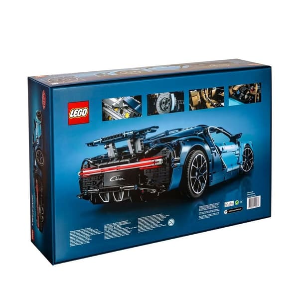 Playset Lego Technic: Bugatti Chiron 42083 3599 Dele 32 x 14 x 56 cm