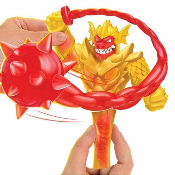 Action Figure Goo Jit Zu  Strecth Strikers Deliuxe 14 cm