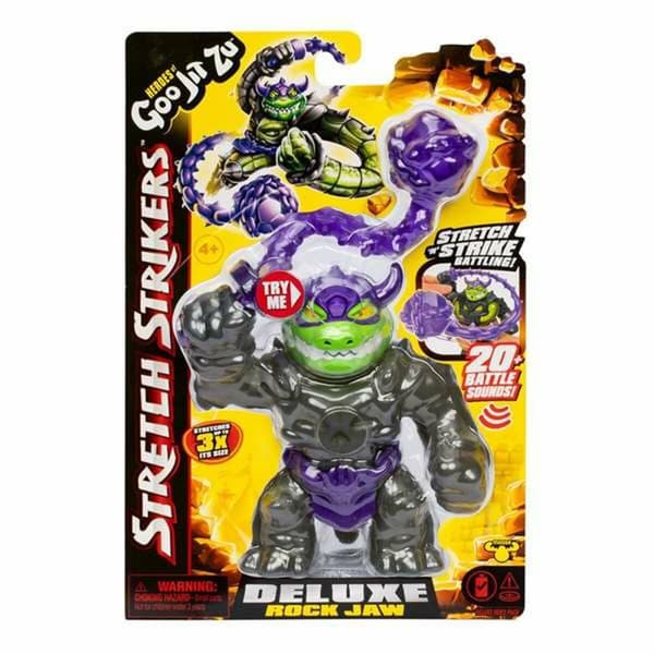 Action Figure Goo Jit Zu  Strecth Strikers Deliuxe 14 cm