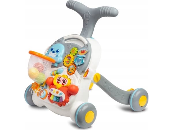 Toyz PUSH BORD 2 I 1 SPARK GRÅ