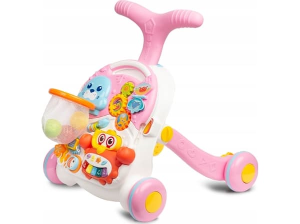 Toyz PUSH BORD 2 I 1 GNIST ROSA