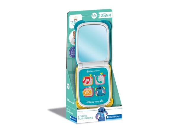 Clementoni Disney Baby 17519, Stygn, 0,75 År, AAA