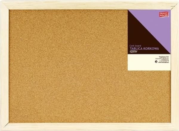 Grand Grand korkplate med treramme 40/60 - 5003 (SZ) Grand