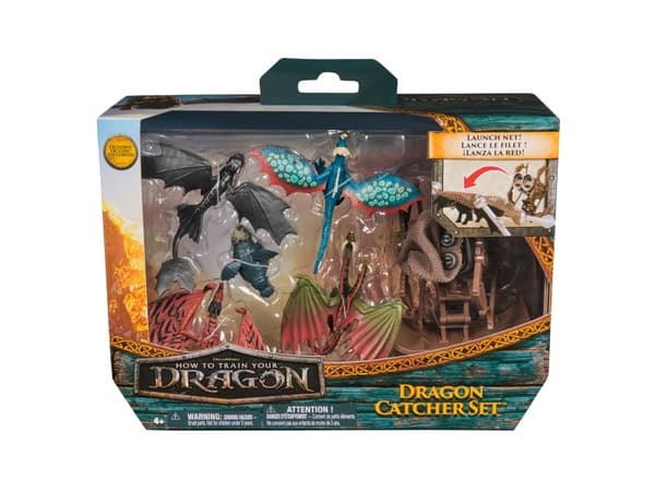 How to train your dragon DWD FGR Dragon Catcher Set GML, 4 År, Flerfarvet