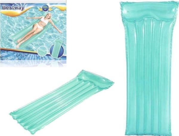 Bestway Oppblåsbar Bademadrass Hav 183 x 76 cm