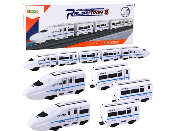 Train Interaktive togvogner Lyder Lys Hvit 62cm