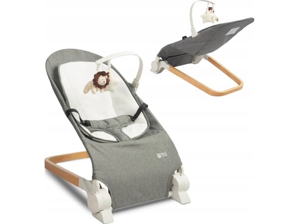 Caretero LEŻACZEK PINE GREY