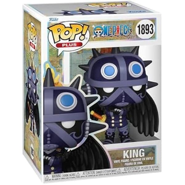 Figur - Funko Pop! - One Piece - King - 3,75 tum - Vinyl - Samling