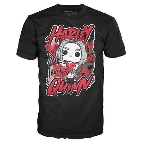 Funko Figurine Pop T-shirt Suicide Squad 2 Harley Quinn L - 0889698567473