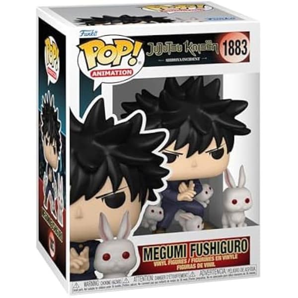 Figur - Funko Pop! - Megumi Fushiguro - Jujutsu Kaisen - 3,75 tum - Vinyl - Ideal present