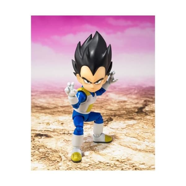 Bandai Tamashii Nations - Dragon Ball Daima - Figur S.H.Figuarts Vegeta Mini 7 cm