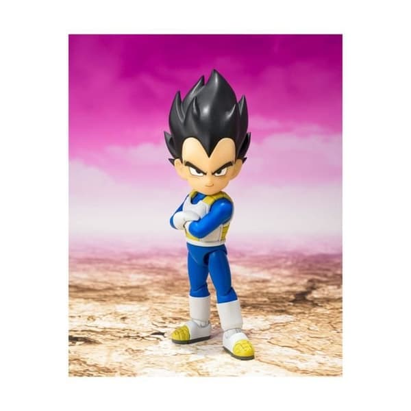 Bandai Tamashii Nations - Dragon Ball Daima - Figur S.H.Figuarts Vegeta Mini 7 cm