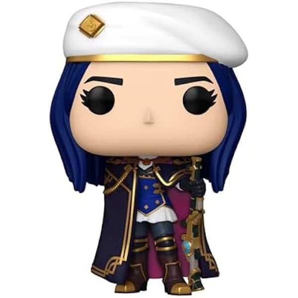 Figur – Funko Pop! – Caitlyn – Arcane: League of Legends – Högkvalitativ Vinyl – 9,5 cm