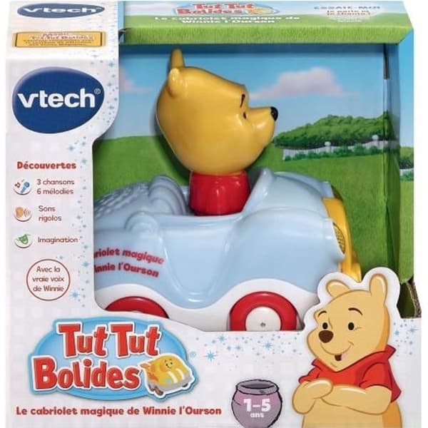 Talande fordon Winnie och hans vänner - VTECH - Tut Tut Bolides