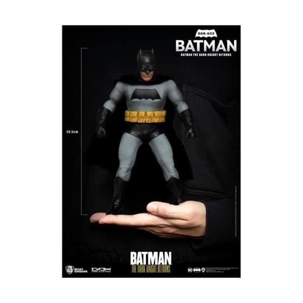Beast Kingdom Toys - Batman The Dark Knight Returns - Figurine Dynamiska Actionhjältar 1/9 Batman 21 cm