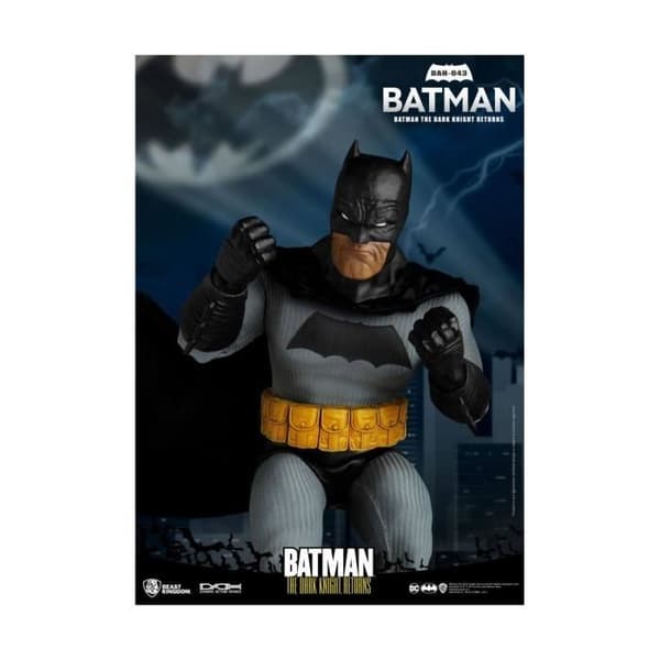 Beast Kingdom Toys - Batman The Dark Knight Returns - Figurine Dynamiska Actionhjältar 1/9 Batman 21 cm