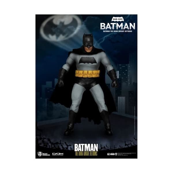 Beast Kingdom Toys - Batman The Dark Knight Returns - Figurine Dynamiska Actionhjältar 1/9 Batman 21 cm