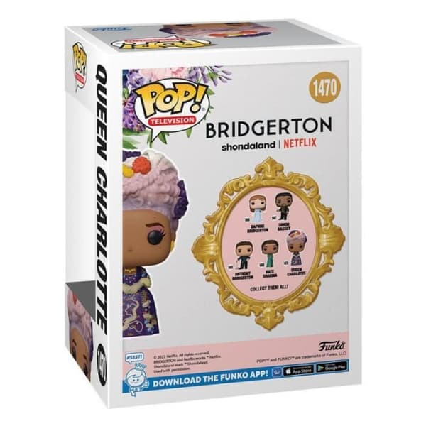 Bridgerton figur POP! TV Vinyl Queen Charlotte 9 cm