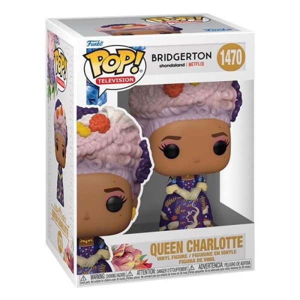 Bridgerton figur POP! TV Vinyl Queen Charlotte 9 cm