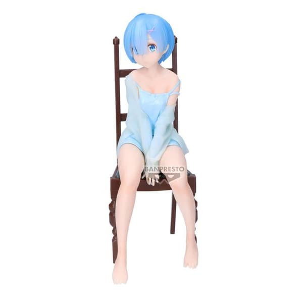 Figurine Relax Time - Re:zero Starting Life In Another World - Rem Annan Färg