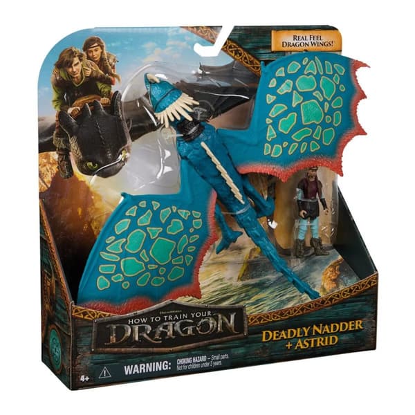 Dragons Deadly Nadder + Astrid