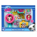 Miniatyrbild 5 av 6: BANDAI - Littlest Pet Shop - Fun Factory box set - Lekset med 2 djur, dekor och tillbehör - BF00519