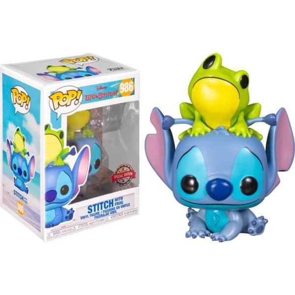 Figur - FUNKO - Lilo med Groda 986 - Disney - 9cm - Mixad - Från 6 år